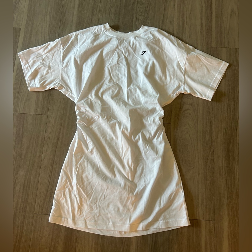 Gymshark Classic White Tee dress